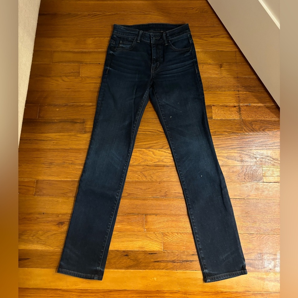 J Brand Dark Wash Straight Jeans